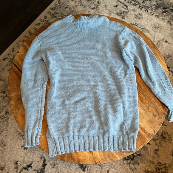 Blue Knit Sweater - Picture 4 of 5